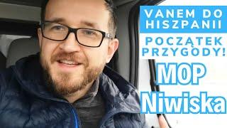 Jedziemy do Hiszpanii vanem! Pierwszy przystanek MOP Niwiska (dobre miejsce do spania w trasie)