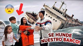 SE ESTÁ HUNDIENDO EL BARCO ️ (Broma sale mal) Jukilop | Juan de Dios Pantoja