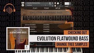 Checking Out: Evolution Flatwound Bass by Orange Tree Samples