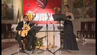 D. AKIVA Durme, durme  and Come la rosa FLAKA GORANCI mezzosoprano - Admir Doci guitar