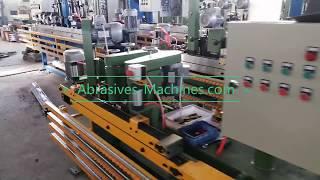 Abrasive skiving machine in production