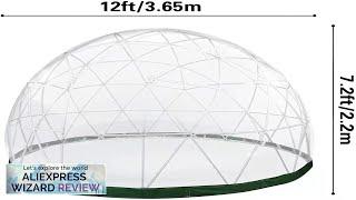 Luxury transparent outdoor garden igloo glamping dome tents for sale Review