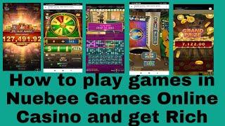 How to cash in Nuebee Gaming Online Casino and win more money for many games