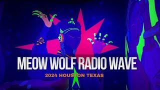 Grand Opening Weekend of Meow Wolf Radio Wave Houston Texas Location