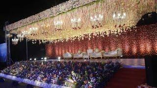 Jaipur Wedding!! Sangeet Night Decorations!! Amara Marriage Garden!!Balaji Events 