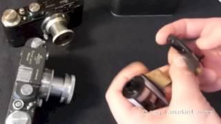 How to load the screw-mount Leica film camera  - Tamarkin Camera