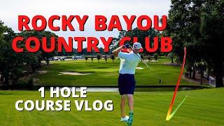 HOLE 9 at ROCKY BAYOU CC | A 1 HOLE VLOG