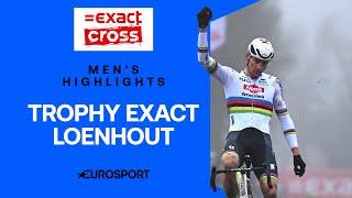 Van Der Poel is Relentless | Men's Exact Cross Loenhout Race Highlights | 2024-25 Cyclocross Season