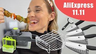 Probando utensilios de cocina ¿saldrá bien? - Aliexpress 11.11