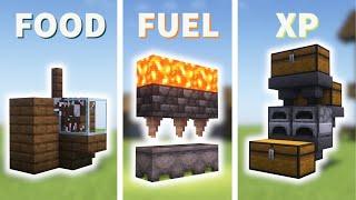 5 MUST-HAVE Starter Farms for Minecraft 1.21!