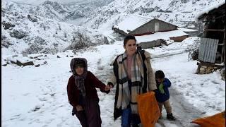 Heavy Snowfall in the Village / My 78-Year-Old Mother's Enjoyment of Skiing