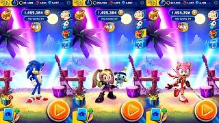 Sonic Dash Movie Sonic VS Drummer Cream VS Blossom Amy Android iPad iOS Gameplay HD