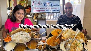 We try authentic Indian food || Durban Palki || Food from India || South African Youtuber