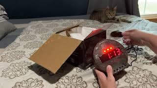 Buzz alarm ⏰ Sonic Bomb Dual Alarm Clock with Bed Shaker, Camouflage | Sonic Alert Vibrating 🫨⬇️⏰️