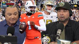 Miami Loses to Georgia Tech | LIVE at 9am EST | 11/11/24 | The Dan Le Batard Show w/ Stugotz