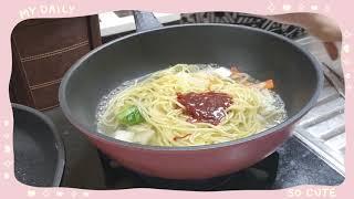 짬뽕드세요#마트표짬뽕#봉지짬뽕#밀키트#당당허니tv