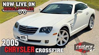 LIVE NOW ON BAT: 21k-Mile 2005 Chrysler Crossfire Limited Coupe