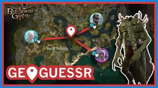 Hiding From My Friends Disguised as Npcs | BG3 Geoguessr