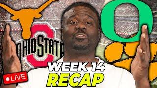 Ohio State + Miami Fail, Oregon #1, Flag Planting, Alabama Love, College Football Week 14