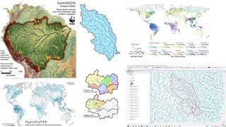 River, Basin, sub basin shapefiles for any area of the world