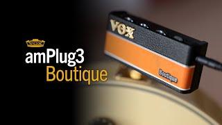 VOX amPlug3 Boutique guitar amplifier