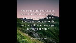 #thebestnews     Do not be afraid for God is with you!!