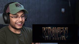 Kraven The Hunter Trailer • Reaction