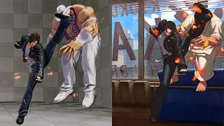 KOF XV vs KOF XIII Combo Trials