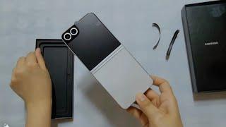 Samsung Galaxy Z Flip 6 White (Exclusive Colour) Unboxing & Hands'On!