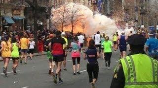 Boston Marathon Explosions Video: Two Bombs Near Finish Line