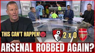 NOW! CRAIG BURLEY CRITICISES SALIBA'S RED CARD! HAS ARSENAL BEEN ROBBED AGAIN?