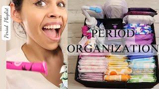 HOW DO I ORGANIZE PERIOD PRODUCTS?