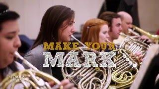 Loyola University New Orleans Live Your Dream: College of Music and Fine Arts