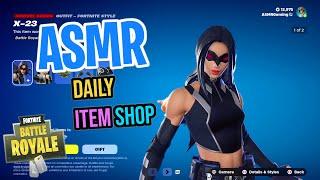 ASMR Fortnite X-23 Skin Is Back! Daily Item Shop  Relaxing Whispering 