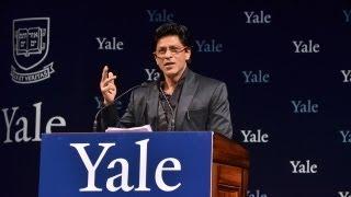 Shah Rukh Khan at Yale University as Chubb Fellow (official video)