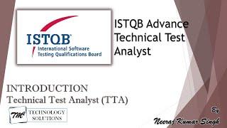 ISTQB Technical Test Analyst | Introduction | ISTQB Tutorials