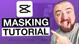 How To Use Masking in CapCut for Cool Effects! (Video Editing Tutorial)