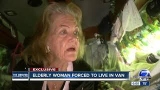 Elderly Longmont woman living in van with limited food and shelter