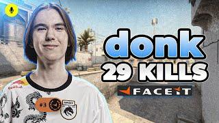 CS2 POV | donk Faceit Ranked with baz (DUST2) Voice Comms 29-7