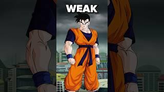 why was Future Gohan weak?