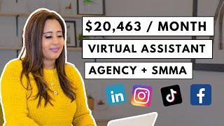 How to Start a Virtual Assistant Agency Business Offering Social Media Management