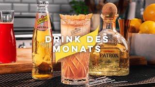 Schweppes Drink des Monats Februar - Peach Paloma