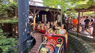 World's Oldest Amusement Park  Bakken | Jam Packed | Almir Jan | #denmark#copenhagen#travel#fun