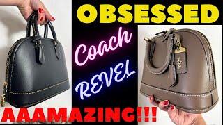 COACH REVEAL THE MOST BEAUTIFUL CRAFTED BAG / REVEL BAG IN DEPTH REVIEW/PROS & CONS/WEAR & TEAR 