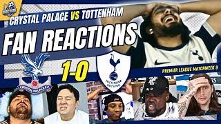 SPURS FANS FURIOUSREACTION TO CRYSTAL PALACE 1-0 TOTTENHAM | 24/25 PREMIER LEAGUE