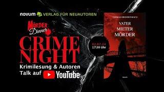 #CrimeNight | Krimilesung & AutorenTalk