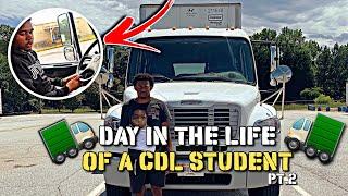 24 Hours As A CDL Truck Driving Student (Day In The Life) Part 2 