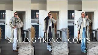 STYLING TRENCH COATS | Spring Outfits 2025