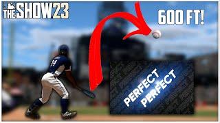 10+ Minutes of PERFECT PERFECT HOME RUNS IN MLB THE SHOW 23! 65+ BOMBS!!