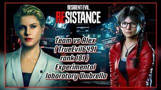 Team vs Alex (TrueEvil6491 rank 181) Umbrella Experimental Laboratory ( RE:Resistance) Mix Alex